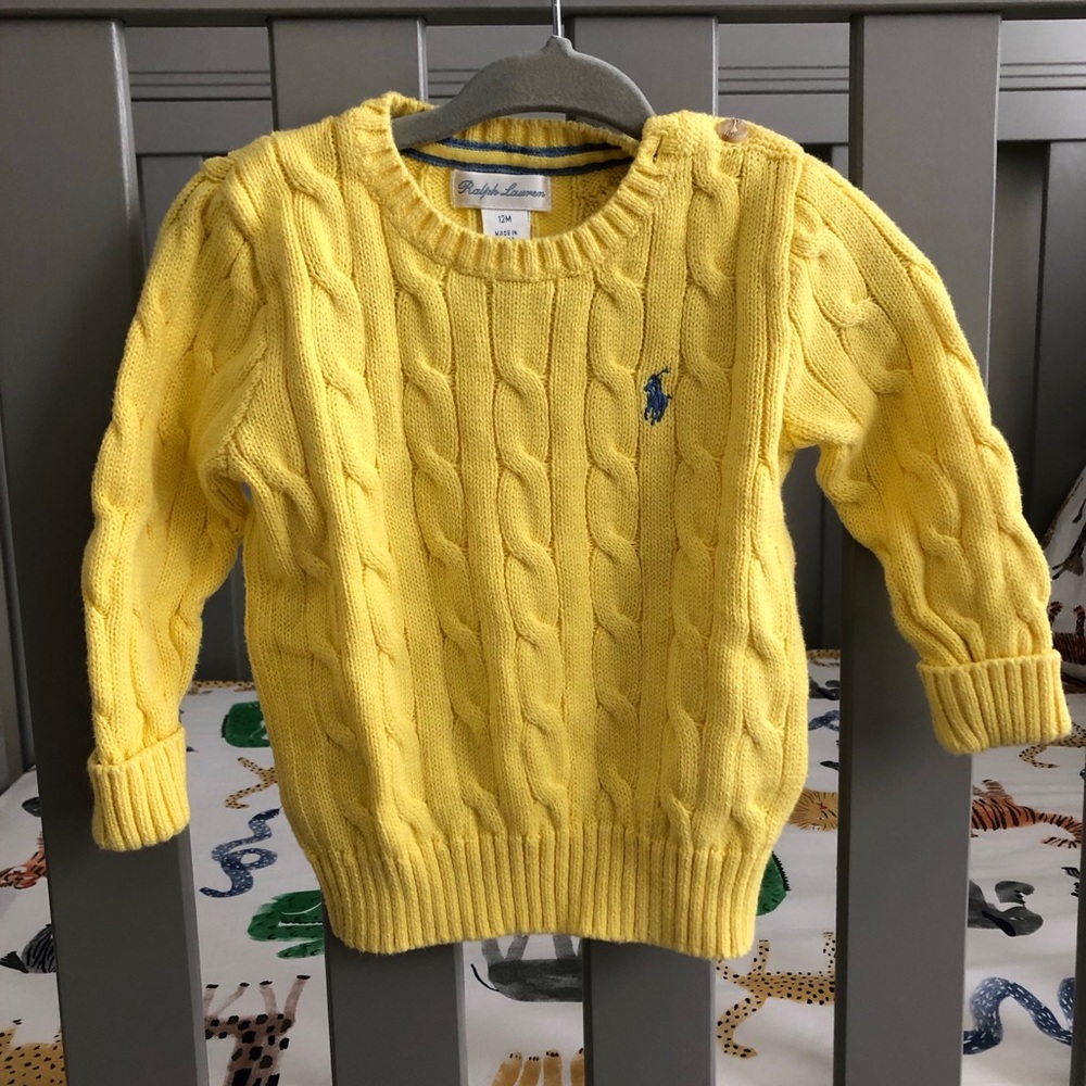 Infant Cable-Knit Sweater